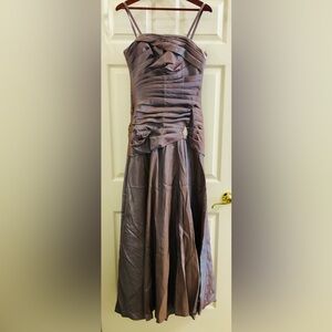 Impressions Brand #1639 Copper Lavender Formal Dress Brooch Detail Size8 NWT